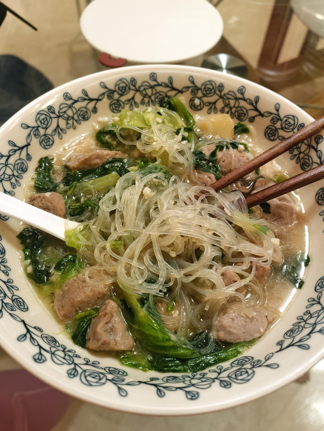 潮汕牛肉丸粉丝汤