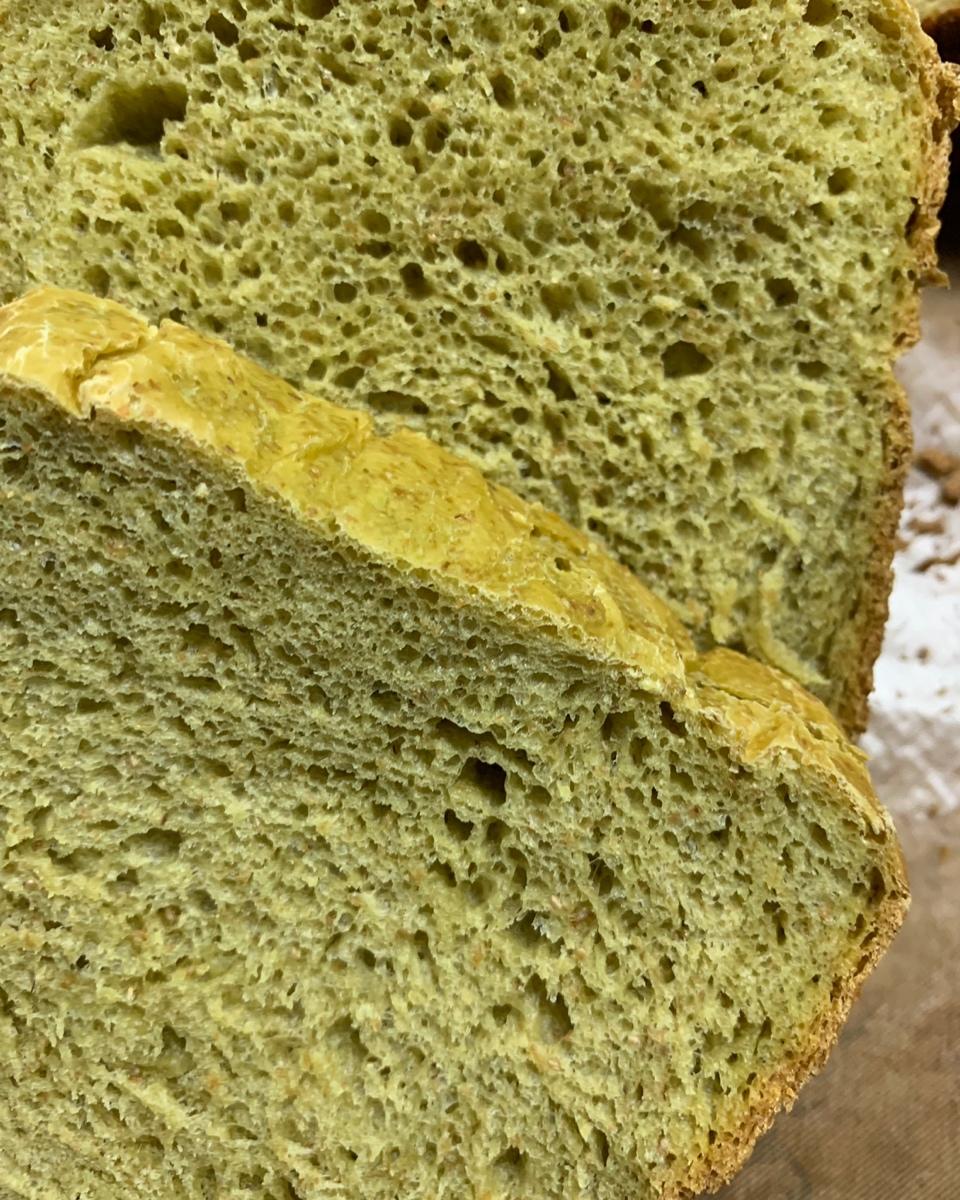 低热量抹茶全麦吐司