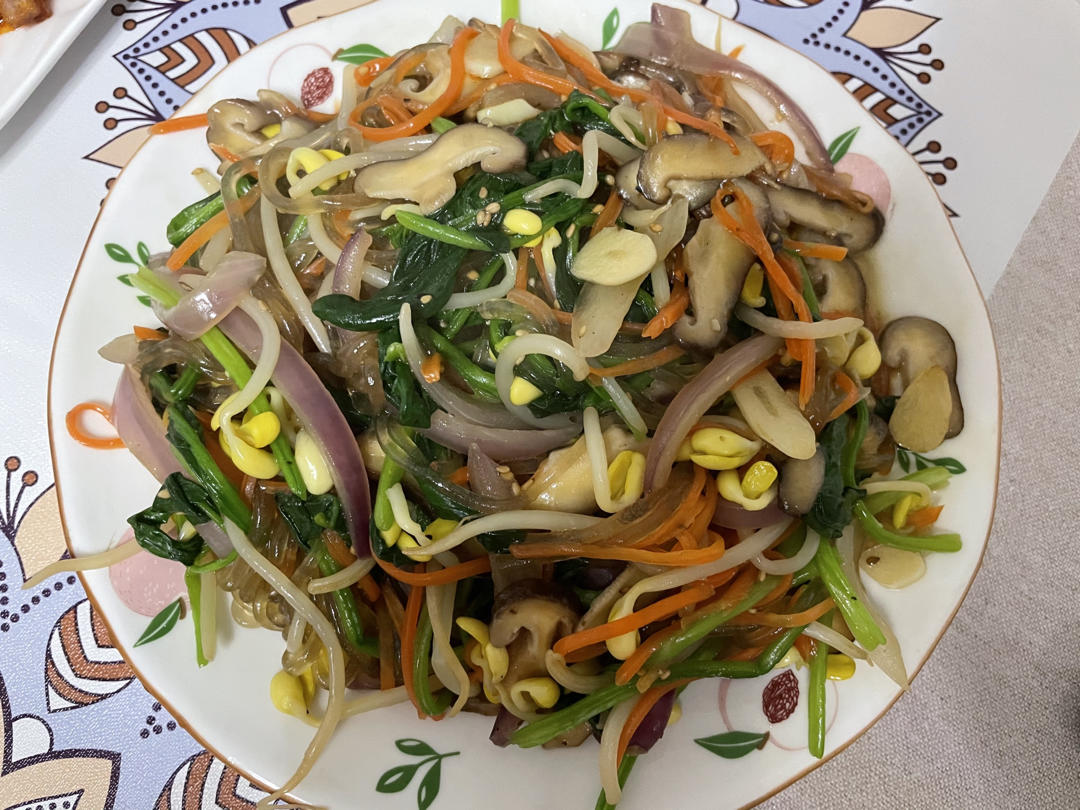 堂妈小厨——简易韩式炒杂菜