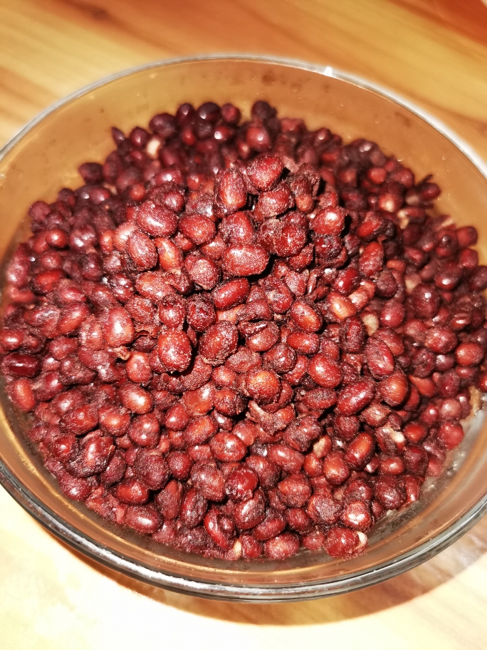 自制粒粒分明蜜红豆（电饭锅版）的做法