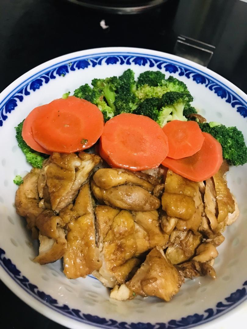 日式照烧鸡排饭