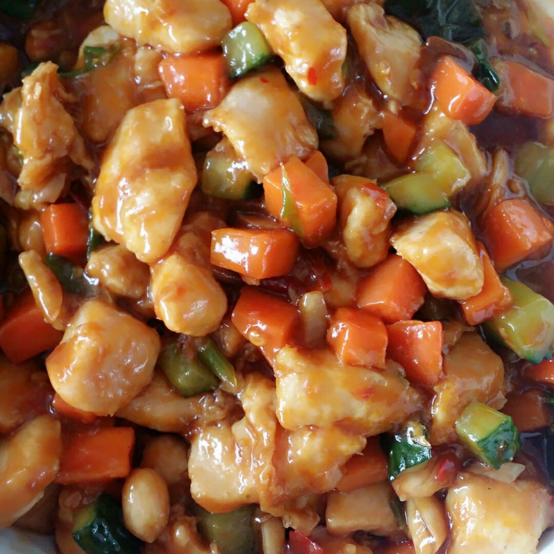 宫保鸡丁 gong bao chiken