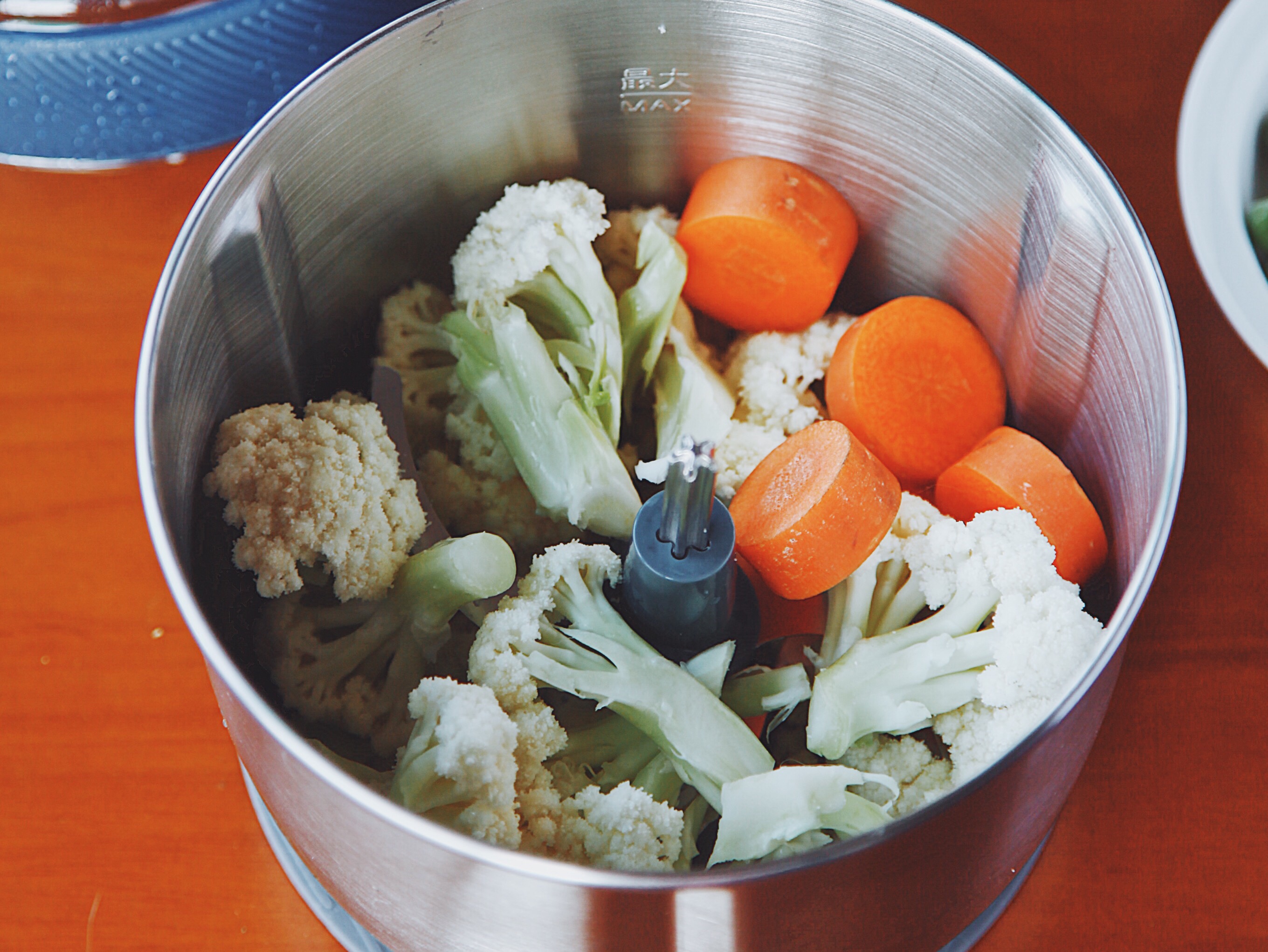 低碳水胡萝卜鸡肉菜花饭Cauliflower Rice的做法 步骤2