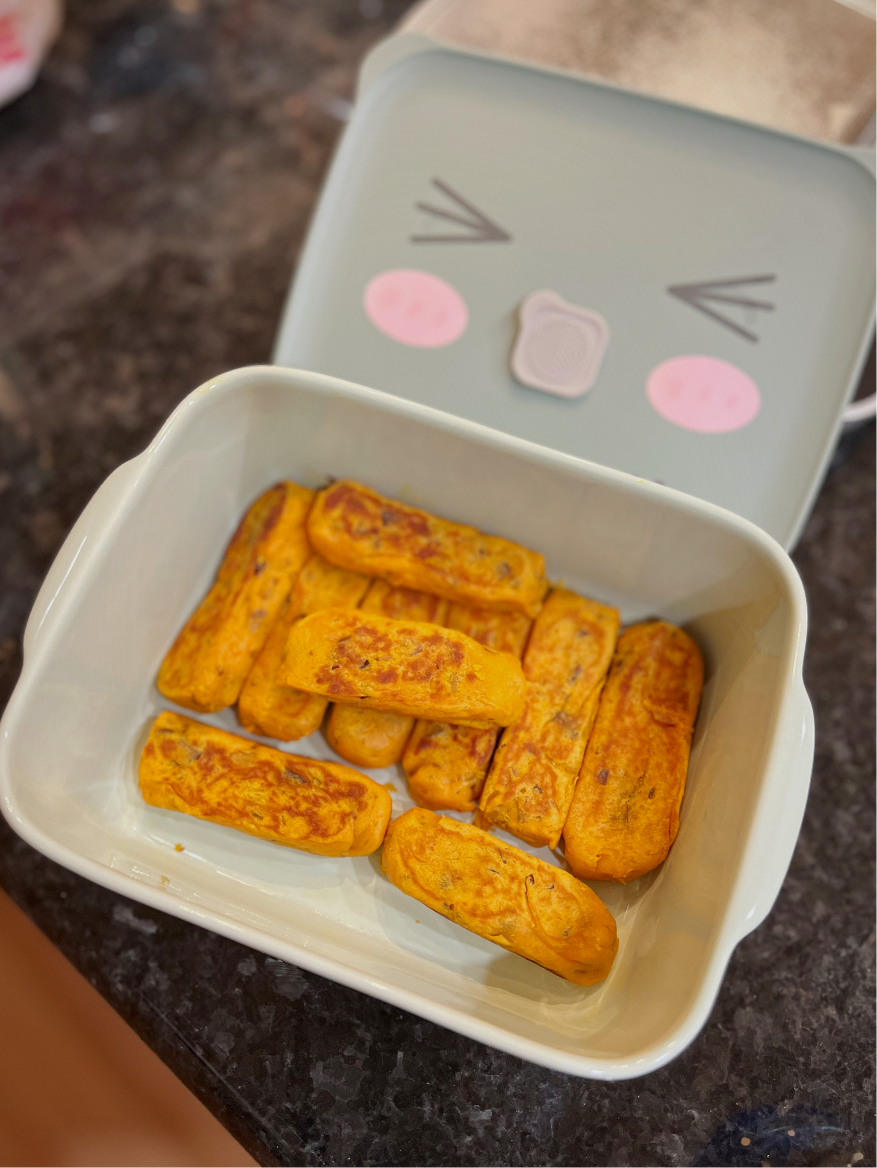 红薯板栗饼 宝宝辅食食谱