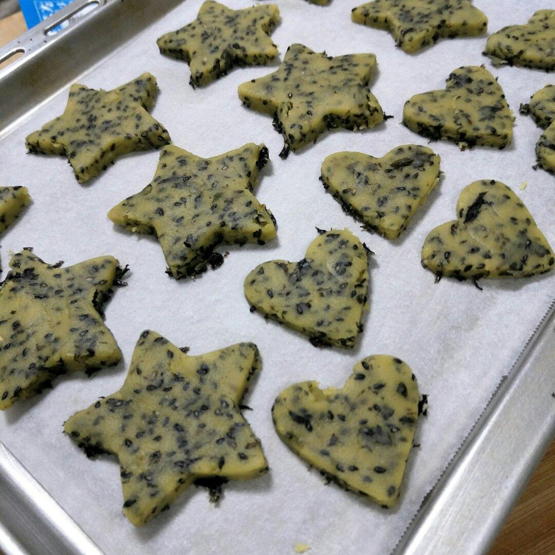 黑芝麻海苔饼干（君之配方）