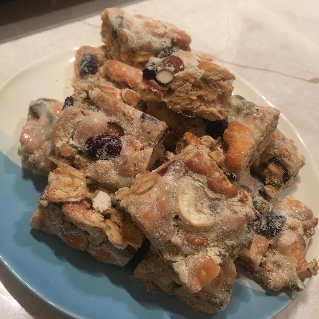 风靡吃货圈的雪花酥