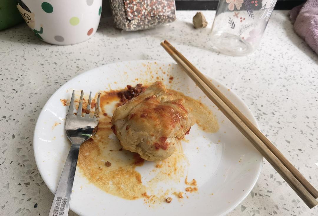 叉烧咸黄鸡卷