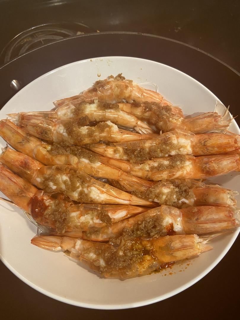 蒜蓉粉丝蒸虾