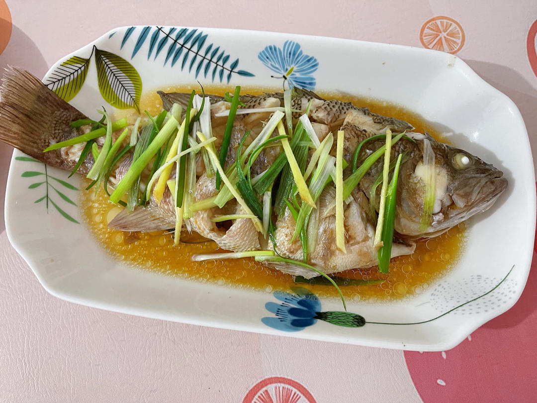超入味清蒸鱼～清蒸鲈鱼桂花鱼（家常独创）