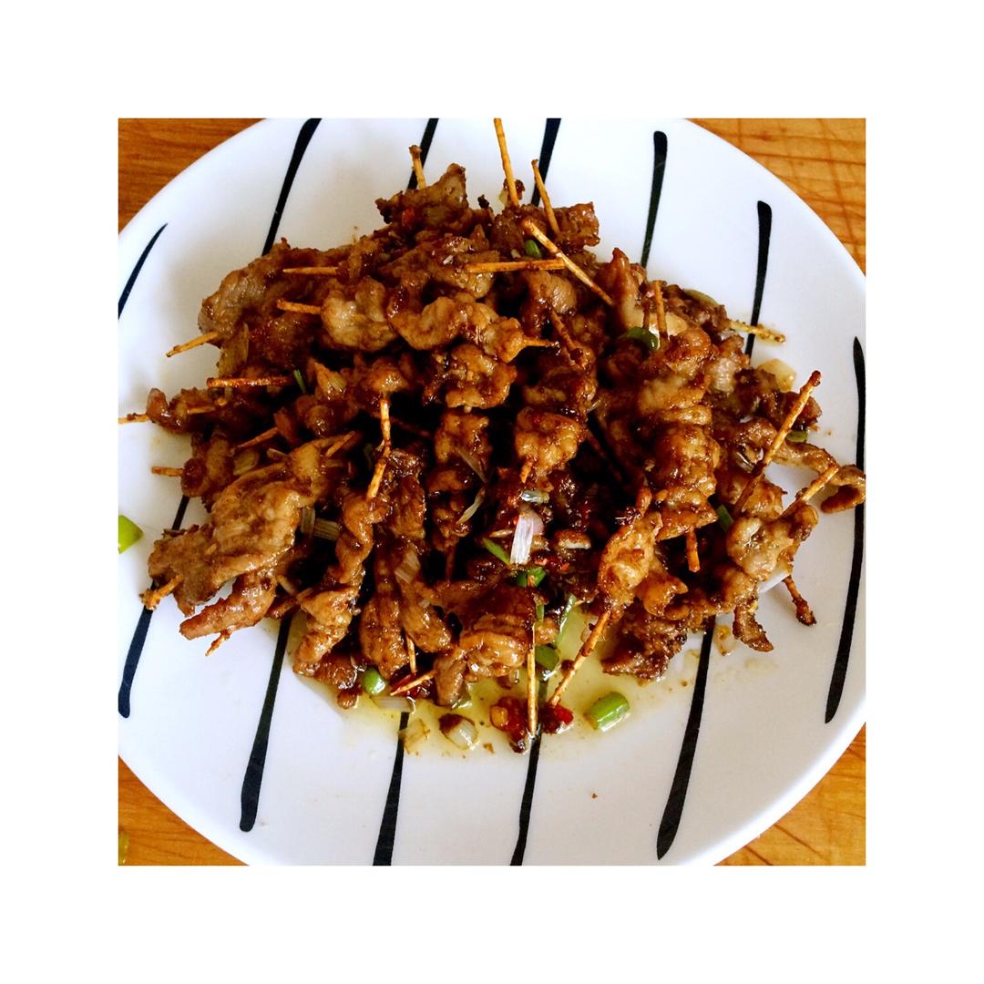 牙签牛肉 道地湖南味