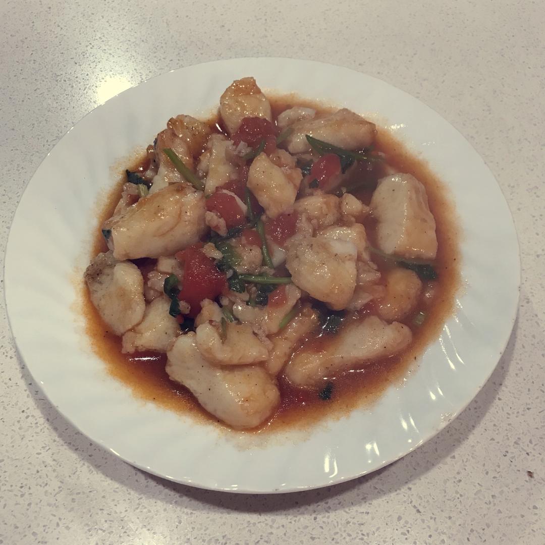 番茄龙利鱼