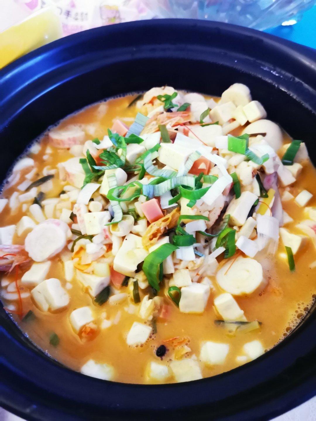 豆腐菌菇汤