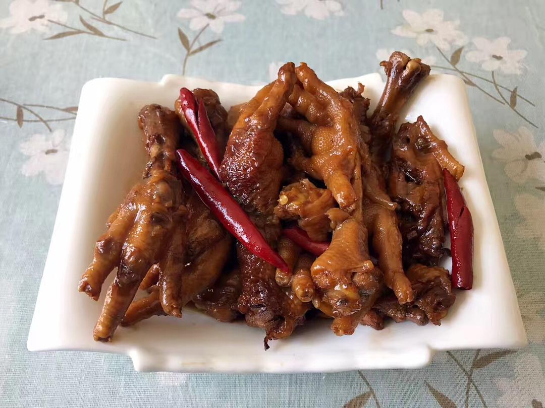 香辣卤鸡爪