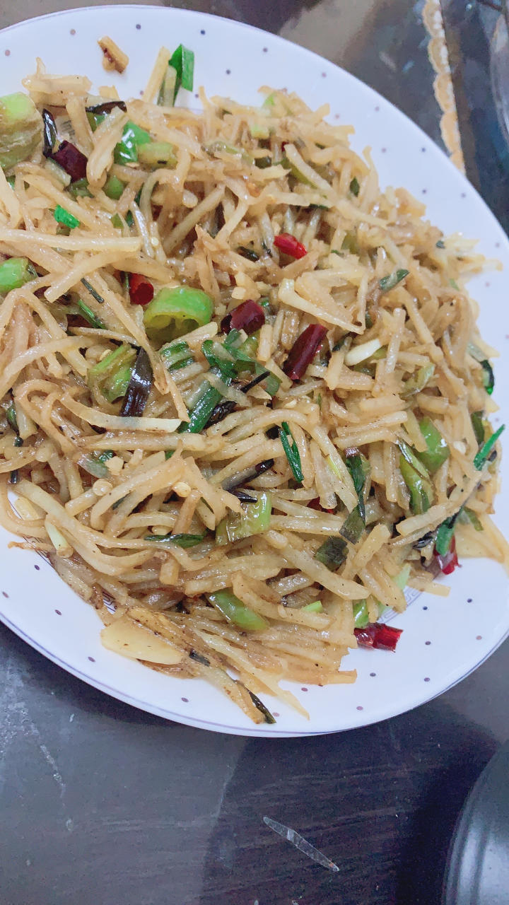 超级无敌下饭菜～酸辣土豆丝