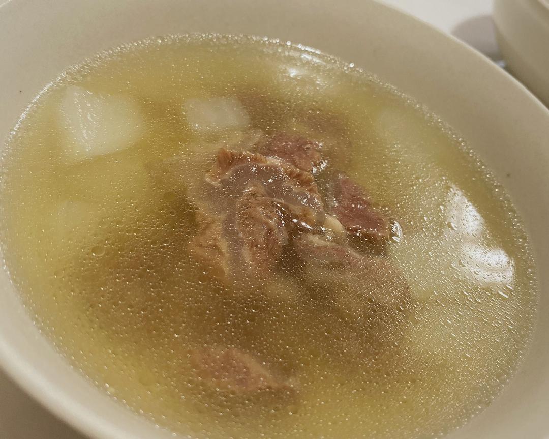 润燥消食的白萝卜煨牛肉的做法