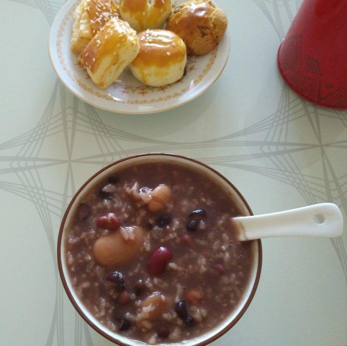 厨房原汁味做的五豆粥