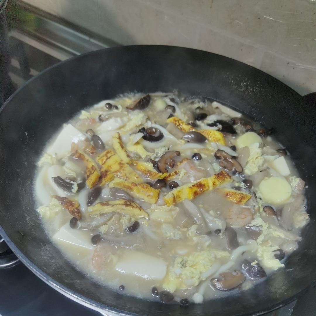 豆腐菌菇汤