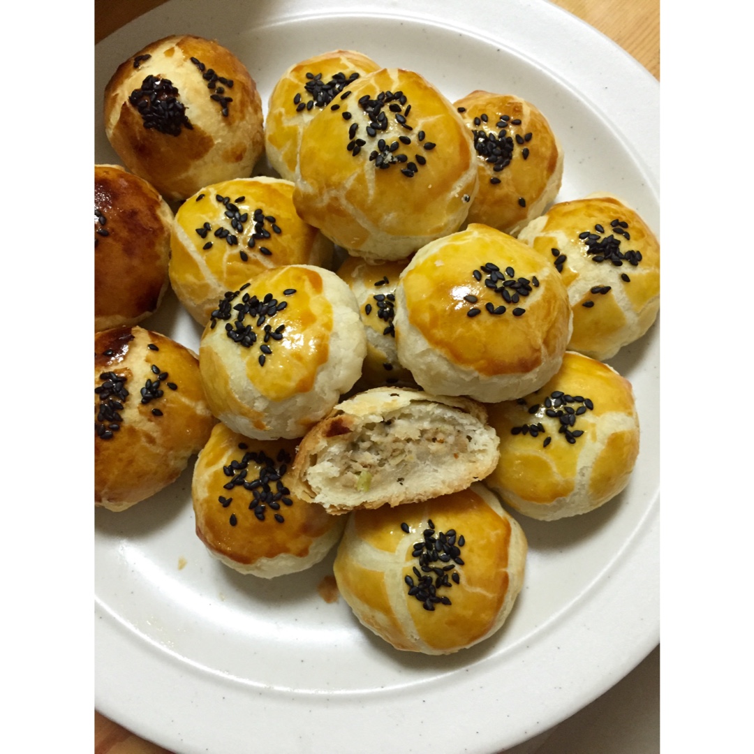 【上海味】苏式榨菜鲜肉月饼