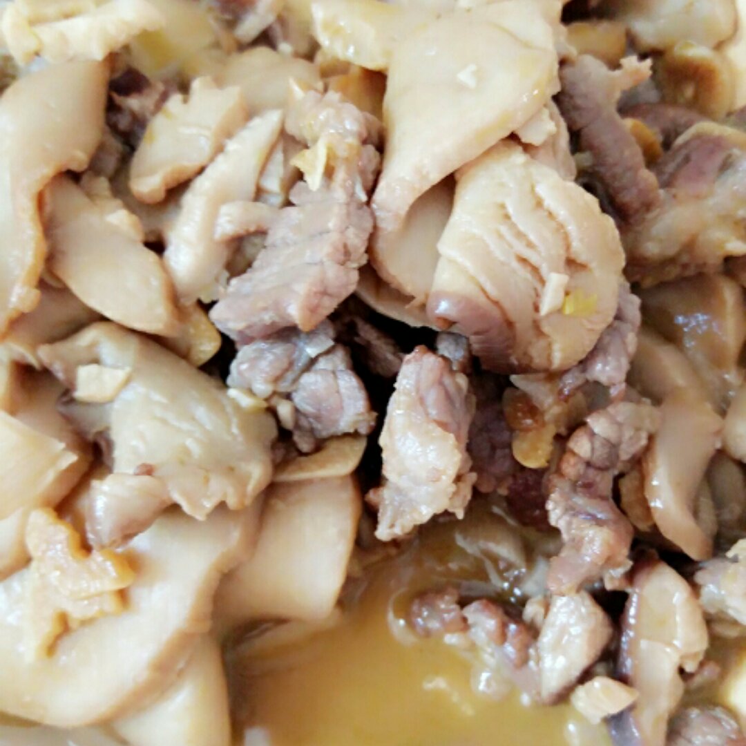 肉炒杏鲍菇