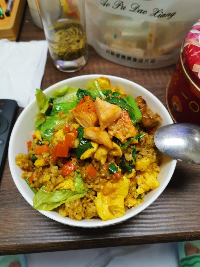 三文鱼炒饭