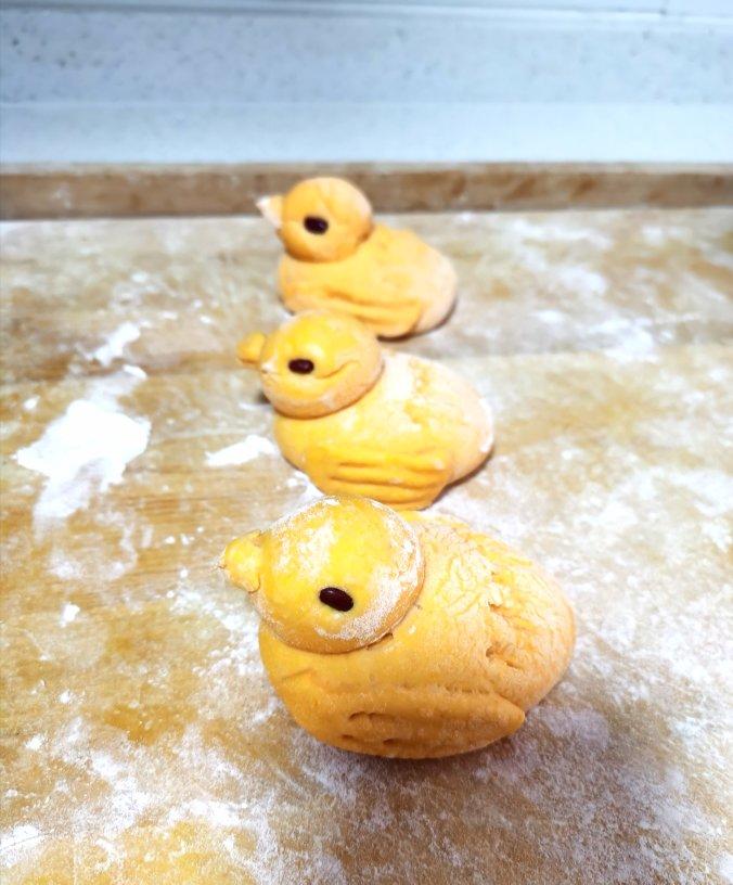 最爱茄子做的小鸭子馒头