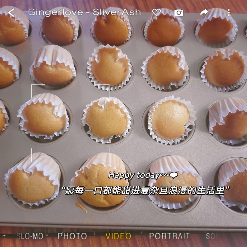 酸奶纸杯戚风蛋糕