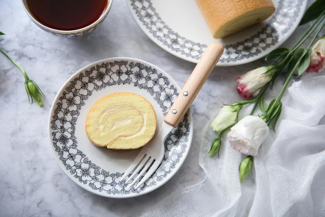 卡仕达奶油蛋糕卷【北鼎烤箱菜谱】的做法