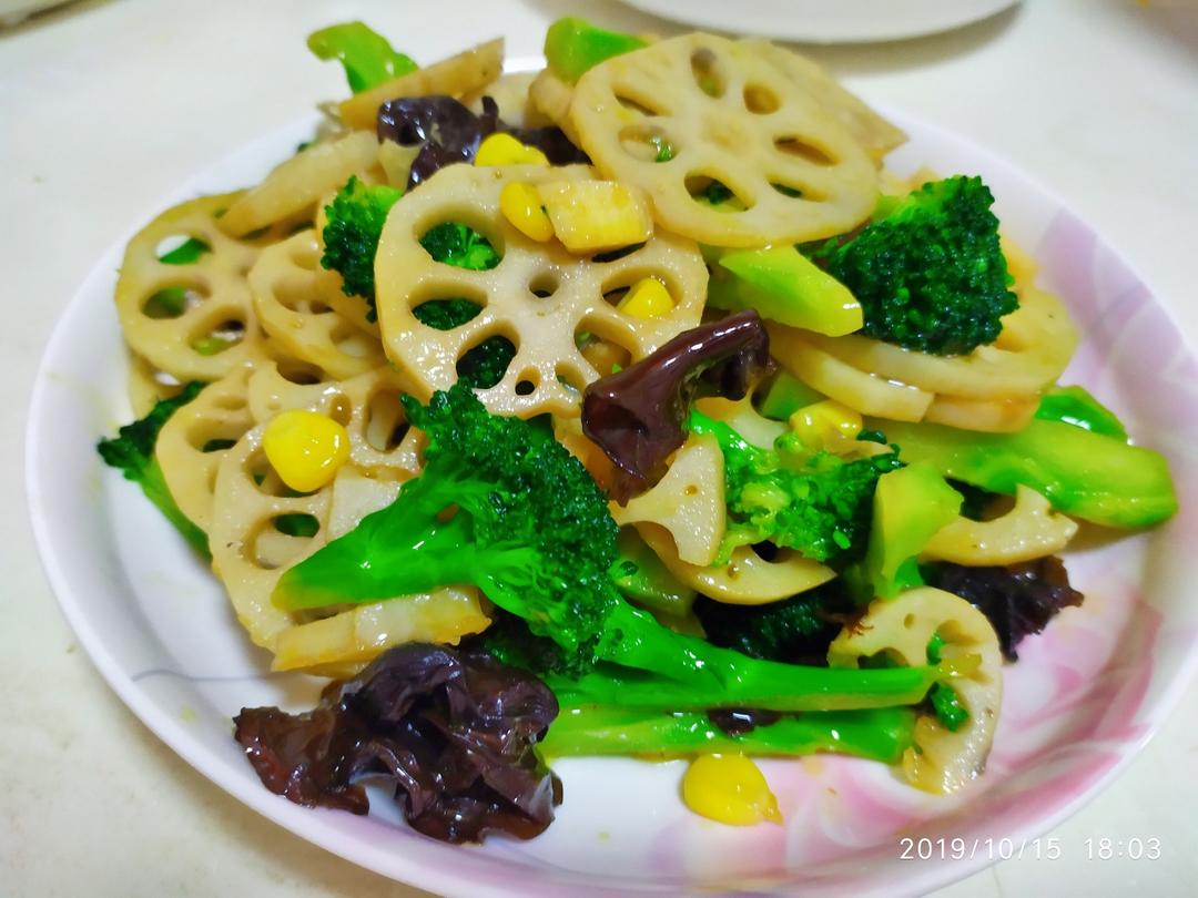 素炒西蓝花的做法