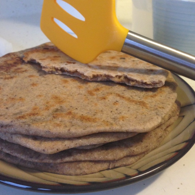 黑麦豆渣红糖馅饼