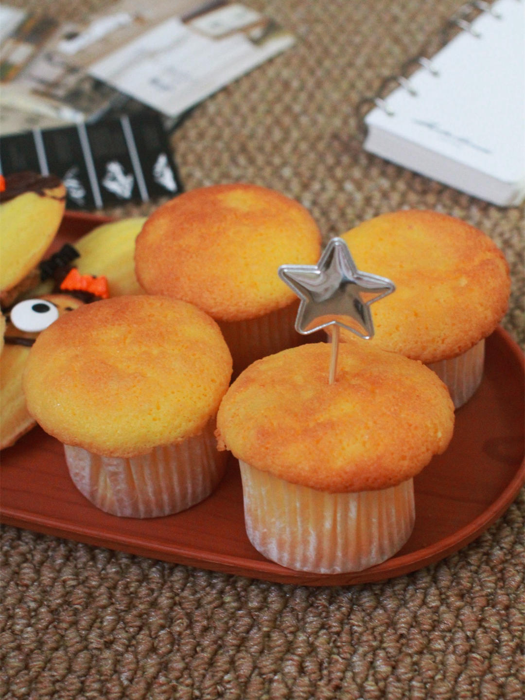 橙汁棉花蛋糕（冷全蛋打发尝试）