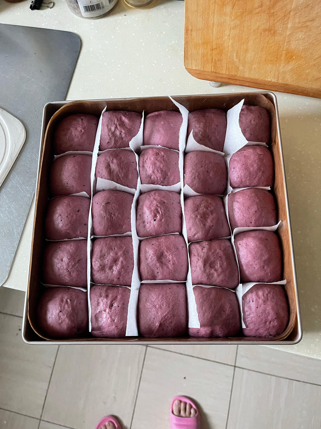 双重蓝莓乳酪吐司💗自制酸甜蓝莓酱㊙️