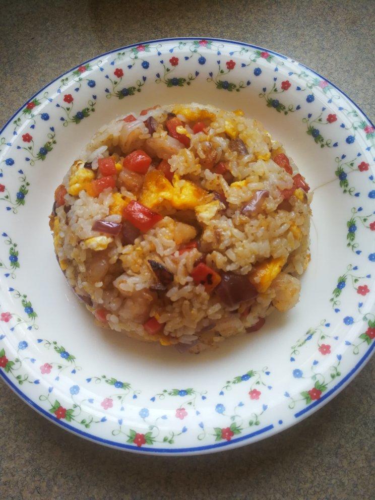 不正宗的扬州炒饭（家常版）