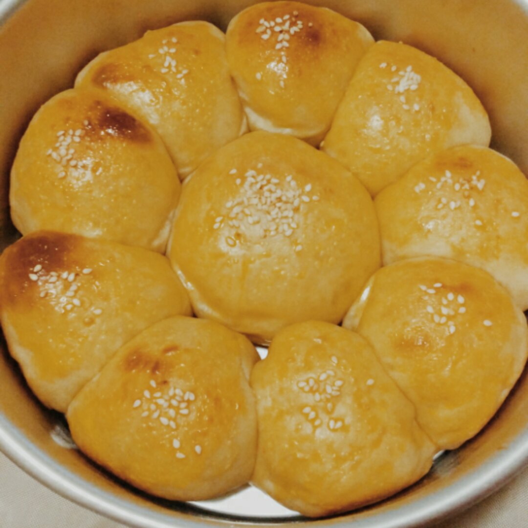 酸奶中种超软小面包（不用奶油）