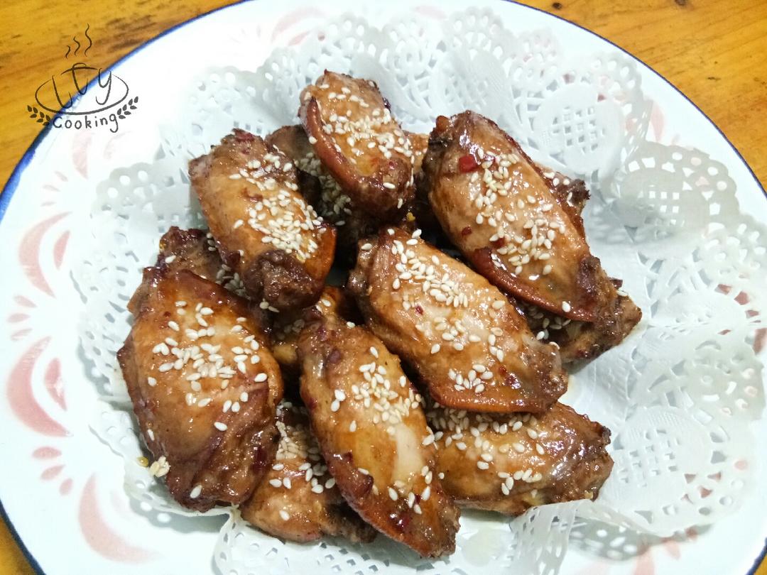 烤鸡翅中的做法