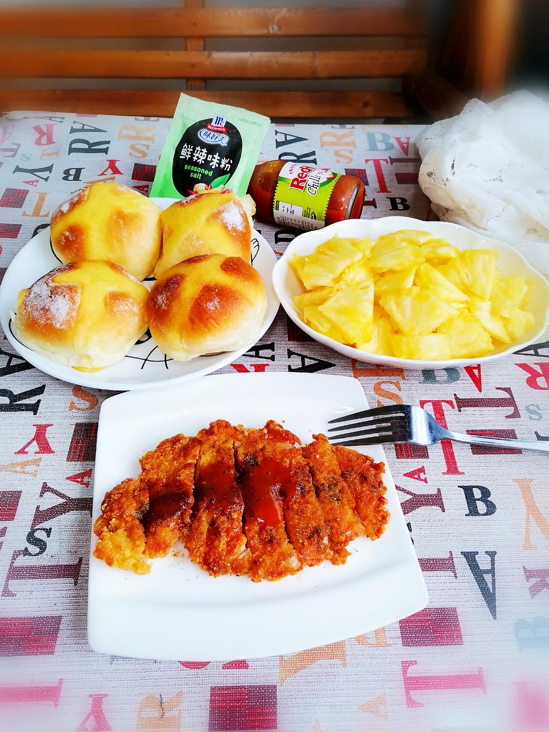 纯奶手撕吐司的做法 步骤1