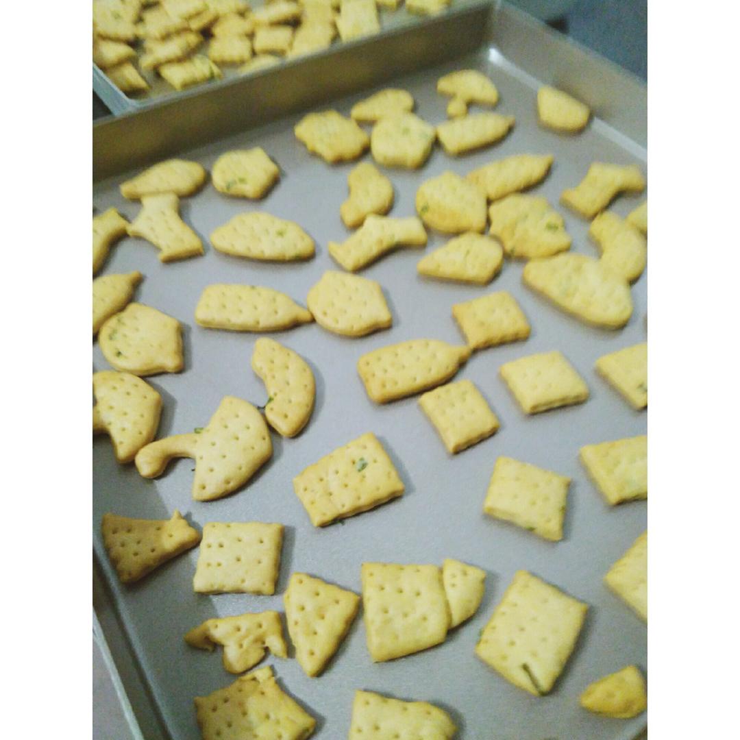 #葱油苏打饼干#