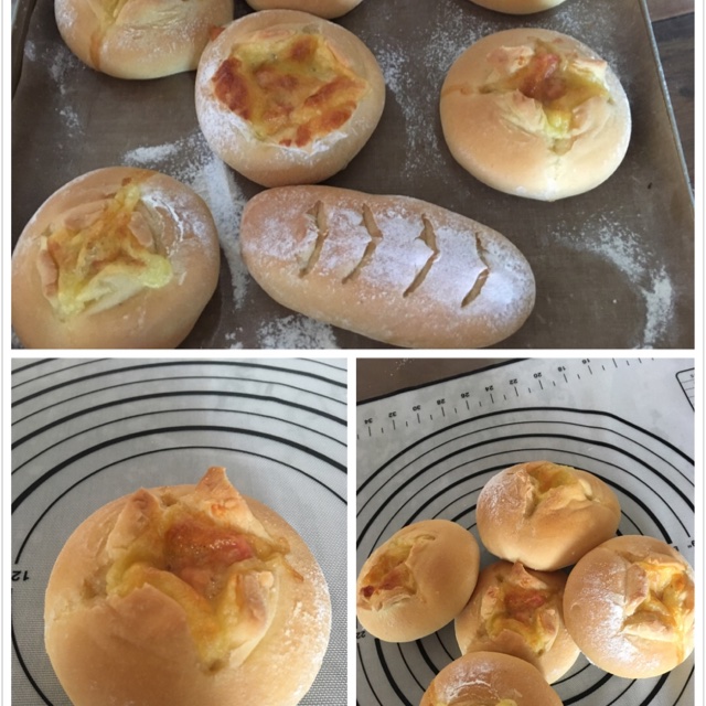 全麦芝士熔岩面包