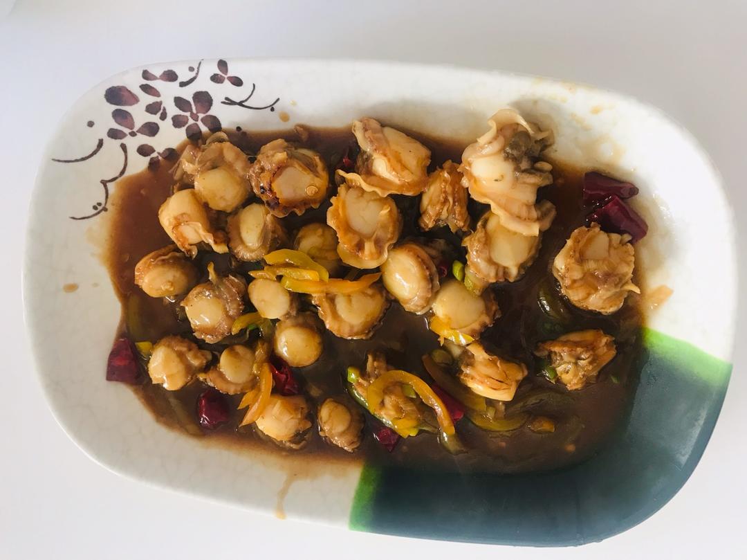 家常小炒扇贝肉