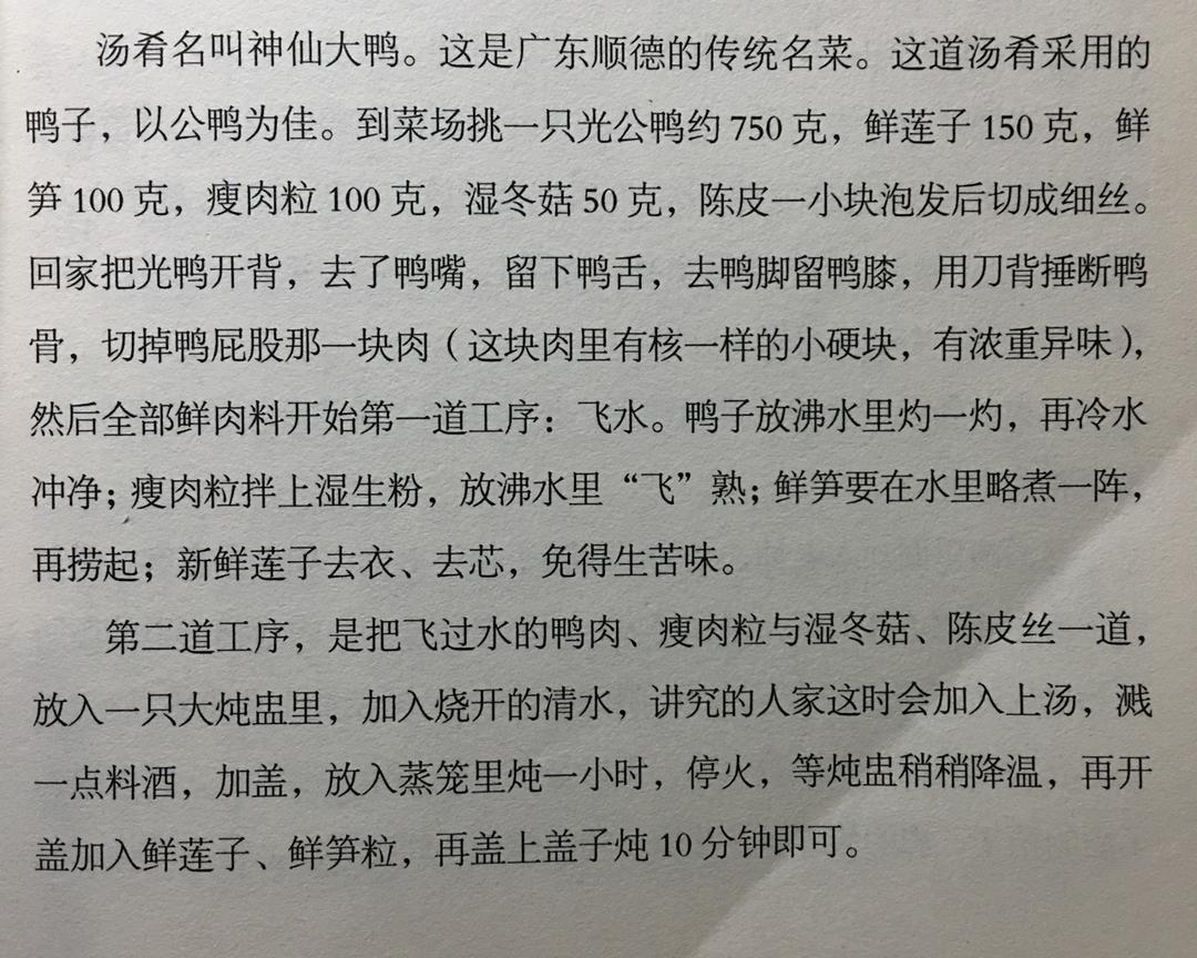 神仙鸭汤的做法