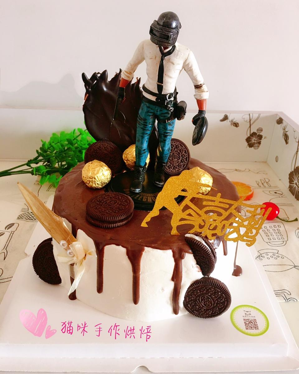 绝地求生，吃鸡蛋糕