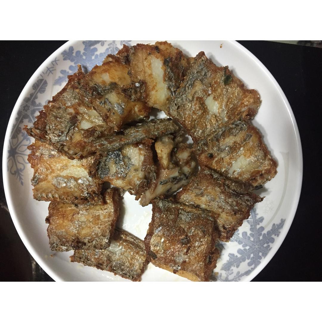 干炸带鱼