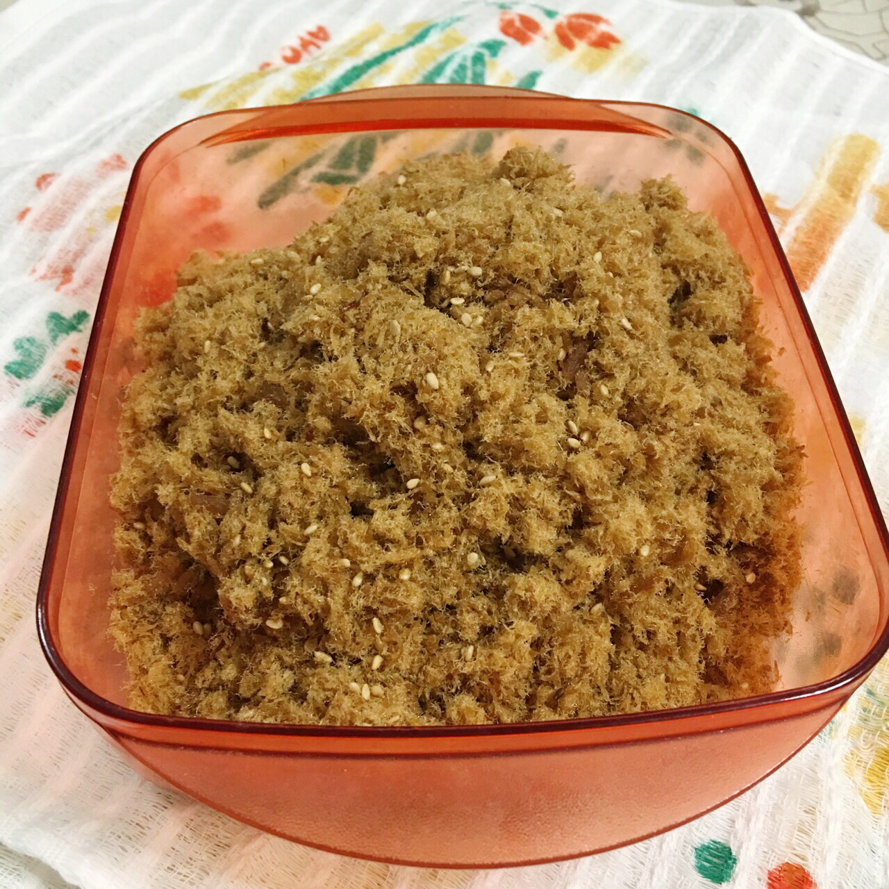 【自制肉松】（面包机版）