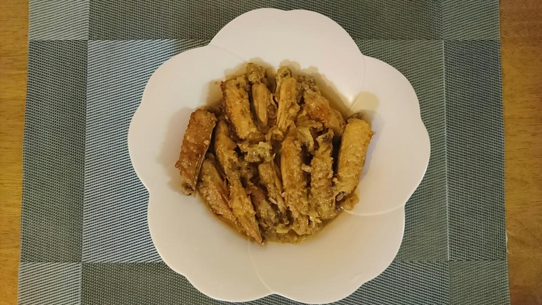 苹果泥烧鸡翅