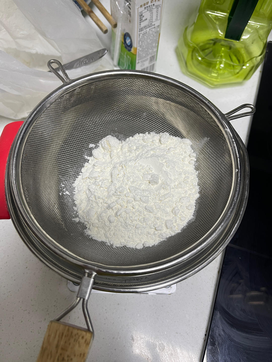 纯奶手撕吐司的做法 步骤1