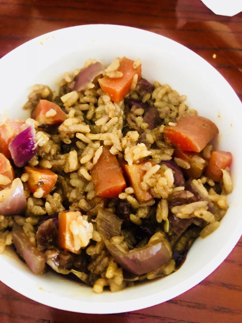 羊肉手抓饭（电饭煲版本）