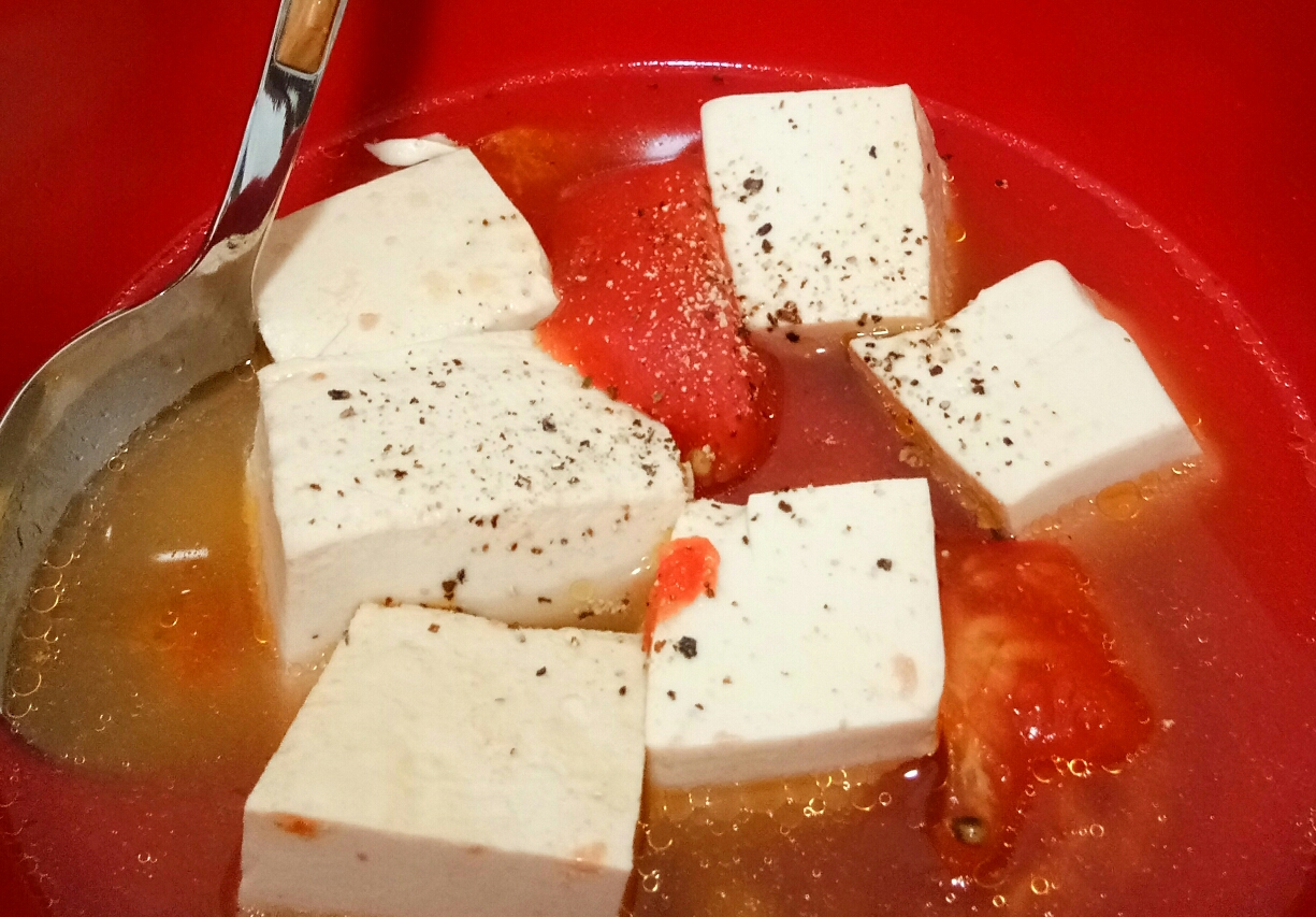 减脂豆腐西红柿的做法