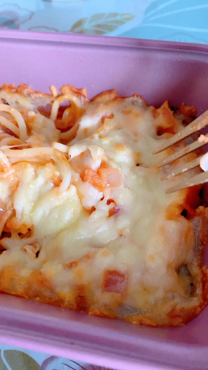 芝士焗番茄肉酱意大利面