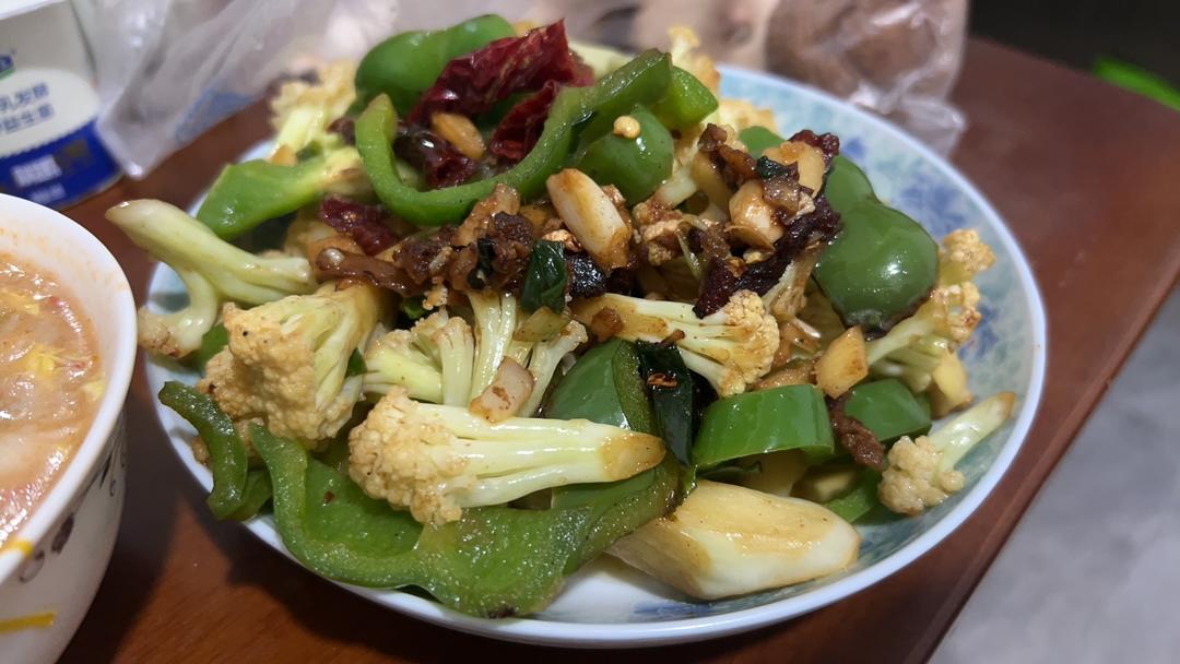 干锅有机花菜