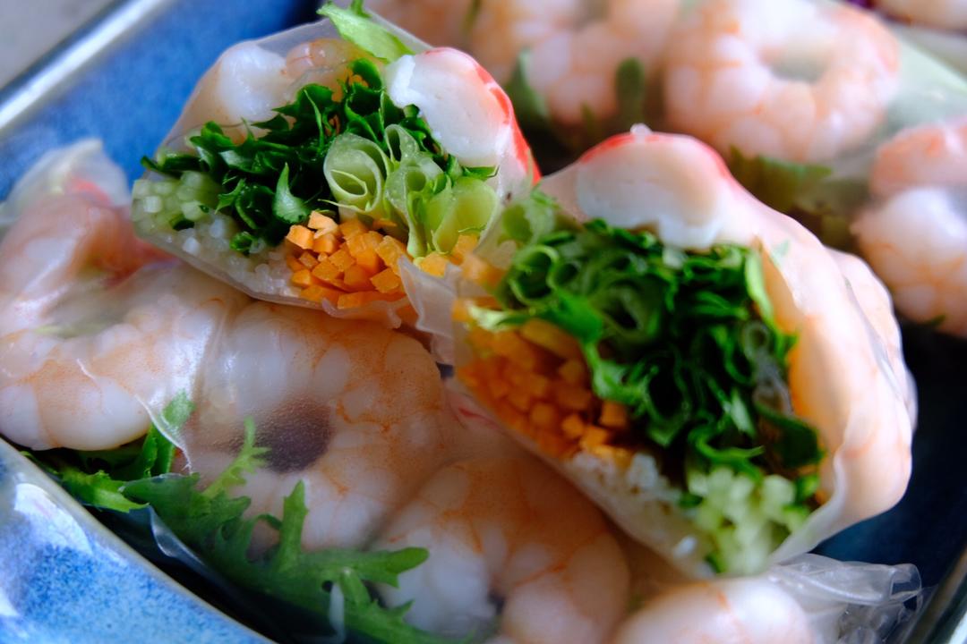 越南海鲜蔬菜卷的做法