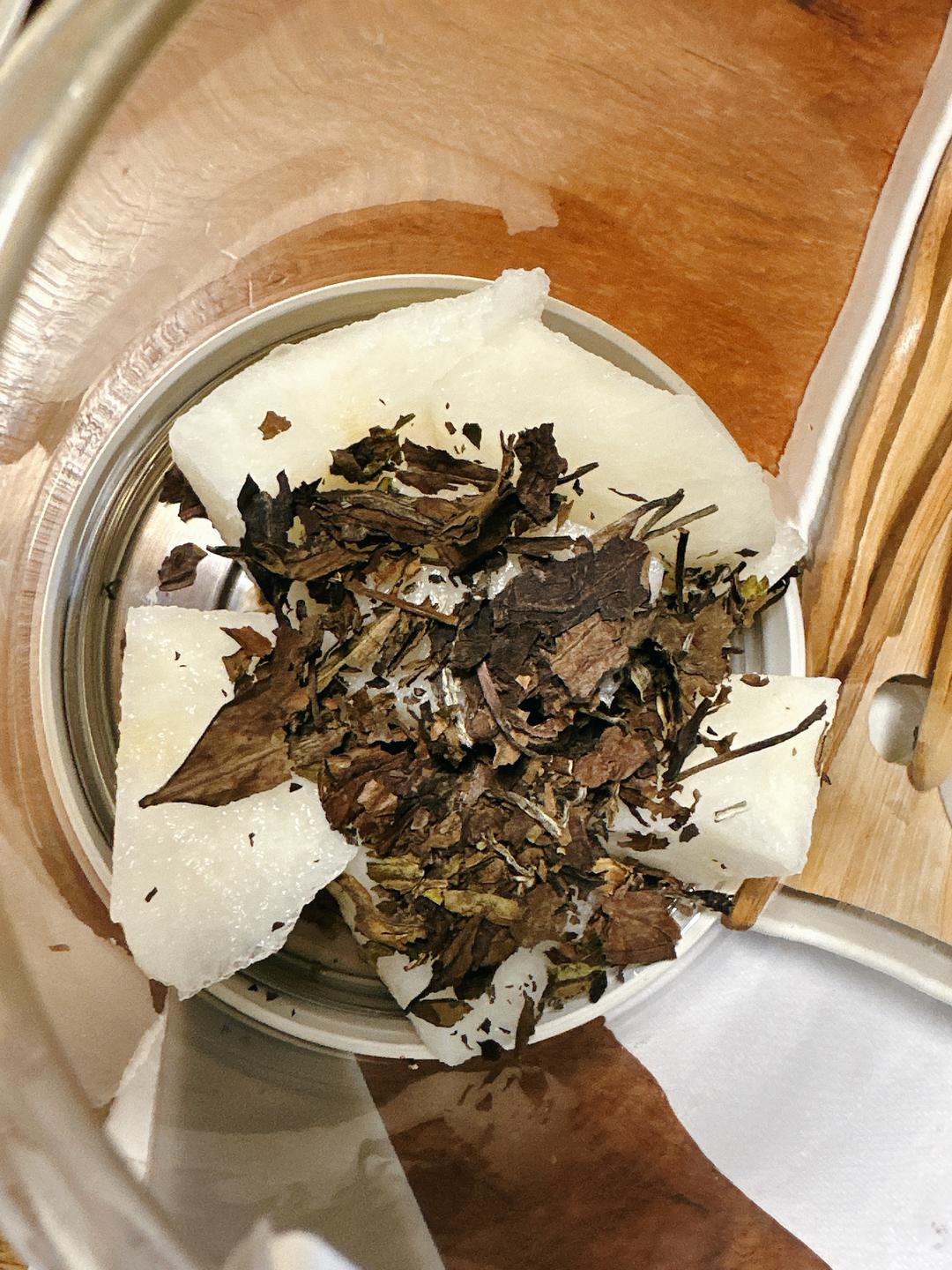 白茶梨汤的做法 步骤2